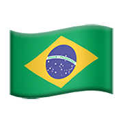 🇧🇷 Emoji Bandera: Brasil en Apple iOS 13.3.