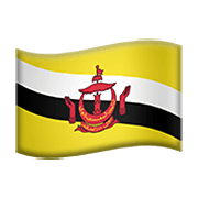 🇧🇳 Emoji Flagge: Brunei Darussalam Apple iOS 13.3.