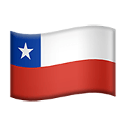 🇨🇱 Emoji Bandeira: Chile na Apple iOS 13.3.