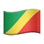 🇨🇬 Emoji Bandeira: República Do Congo na Apple iOS 13.3.