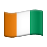 🇨🇮 Emoji Bandera: Côte D’Ivoire en Apple iOS 13.3.