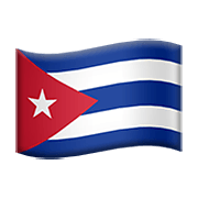 🇨🇺 Emoji Bandera: Cuba en Apple iOS 13.3.