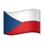 🇨🇿 Emoji Flagge: Tschechien Apple iOS 13.3.