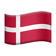 🇩🇰 Emoji Bandera: Dinamarca en Apple iOS 13.3.