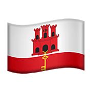 🇬🇮 Emoji Bandera: Gibraltar en Apple iOS 13.3.