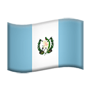 🇬🇹 Emoji Bandeira: Guatemala na Apple iOS 13.3.
