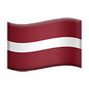 🇱🇻 Emoji Bandera: Letonia en Apple iOS 13.3.