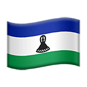 Emoji 🇱🇸 Bandiera: Lesotho su Apple iOS 13.3.