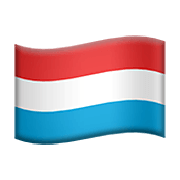 🇱🇺 Emoji Flagge: Luxemburg Apple iOS 13.3.