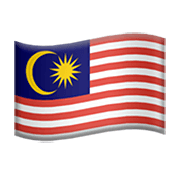 🇲🇾 Emoji Bandeira: Malásia na Apple iOS 13.3.