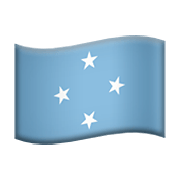 🇫🇲 Emoji Bandeira: Micronésia na Apple iOS 13.3.