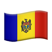 🇲🇩 Emoji Flagge: Republik Moldau Apple iOS 13.3.
