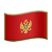 🇲🇪 Emoji Bandeira: Montenegro na Apple iOS 13.3.