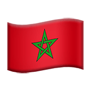 🇲🇦 Emoji Bandera: Marruecos en Apple iOS 13.3.