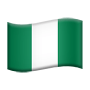 Emoji 🇳🇬 Bandiera: Nigeria su Apple iOS 13.3.