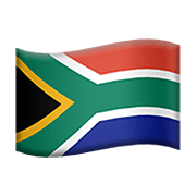 🇿🇦 Emoji Flagge: Südafrika Apple iOS 13.3.