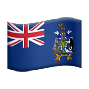 Emoji 🇬🇸 Bandiera: Georgia Del Sud E Sandwich Australi su Apple iOS 13.3.