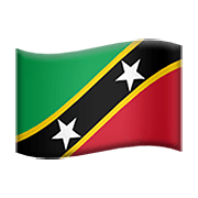 🇰🇳 Emoji Flagge: St. Kitts und Nevis Apple iOS 13.3.