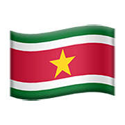 🇸🇷 Emoji Bandera: Surinam en Apple iOS 13.3.