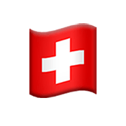 🇨🇭 Emoji Bandera: Suiza en Apple iOS 13.3.