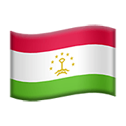 🇹🇯 Emoji Flagge: Tadschikistan Apple iOS 13.3.