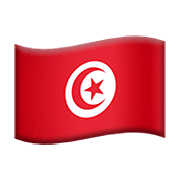 🇹🇳 Emoji Bandera: Túnez en Apple iOS 13.3.