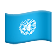 🇺🇳 Emoji Bandera: Naciones Unidas en Apple iOS 13.3.