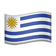 🇺🇾 Emoji Bandera: Uruguay en Apple iOS 13.3.