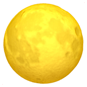 Émoji 🌕 Pleine Lune sur Apple iOS 13.3.