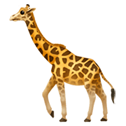 Émoji 🦒 Girafe sur Apple iOS 13.3.
