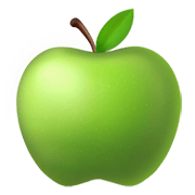 🍏 Emoji Maçã Verde na Apple iOS 13.3.