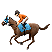 🏇🏻 Emoji Corrida De Cavalos: Pele Clara na Apple iOS 13.3.