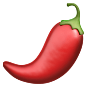 🌶️ Emoji Chile Picante en Apple iOS 13.3.