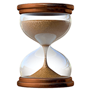 ⏳ Emoji Reloj De Arena Con Tiempo en Apple iOS 13.3.