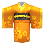 Émoji 👘 Kimono sur Apple iOS 13.3.