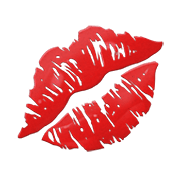 Émoji 💋 Trace De Rouge à Lèvres sur Apple iOS 13.3.