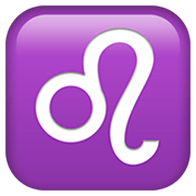 Emoji ♌ Segno Zodiacale Del Leone su Apple iOS 13.3.