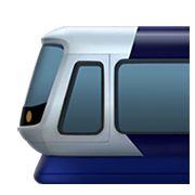 🚈 Emoji Tren Ligero en Apple iOS 13.3.