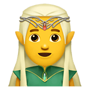 🧝‍♂️ Emoji Elfo Homem na Apple iOS 13.3.