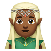 🧝🏾‍♂️ Emoji Elf: mitteldunkle Hautfarbe Apple iOS 13.3.