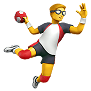 Émoji 🤾‍♂️ Handballeur sur Apple iOS 13.3.