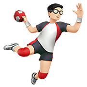 Émoji 🤾🏻‍♂️ Handballeur : Peau Claire sur Apple iOS 13.3.
