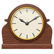 Emoji 🕰️ Orologio Da Mensola su Apple iOS 13.3.