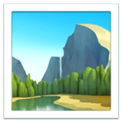 Émoji 🏞️ Parc National sur Apple iOS 13.3.