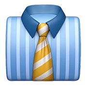 Émoji 👔 Cravate sur Apple iOS 13.3.