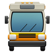 🚍 Emoji Autobús Próximo en Apple iOS 13.3.