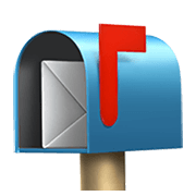 Emoji 📬 Cassetta Postale Aperta Bandierina Alzata su Apple iOS 13.3.