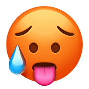 🥵 Emoji Cara Con Calor en Apple iOS 13.3.