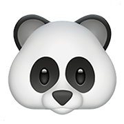 Émoji 🐼 Panda sur Apple iOS 13.3.