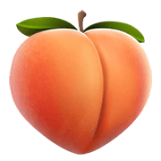 🍑 Emoji Pfirsich Apple iOS 13.3.